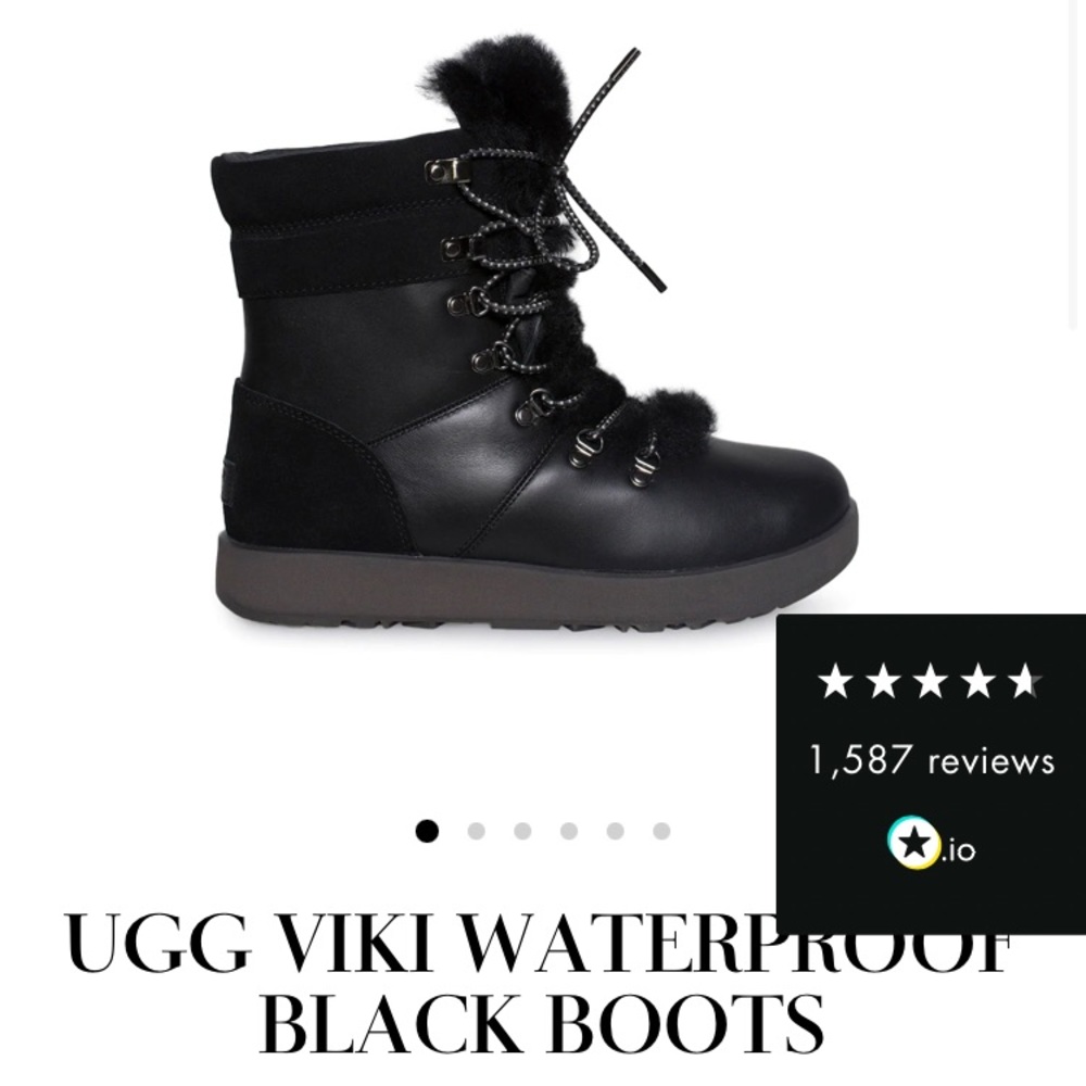 Ugg Viki Waterproof Boots Womens 10